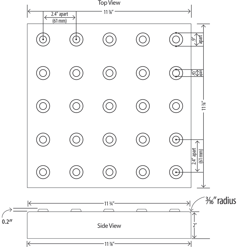 Truncated Dome Pavers